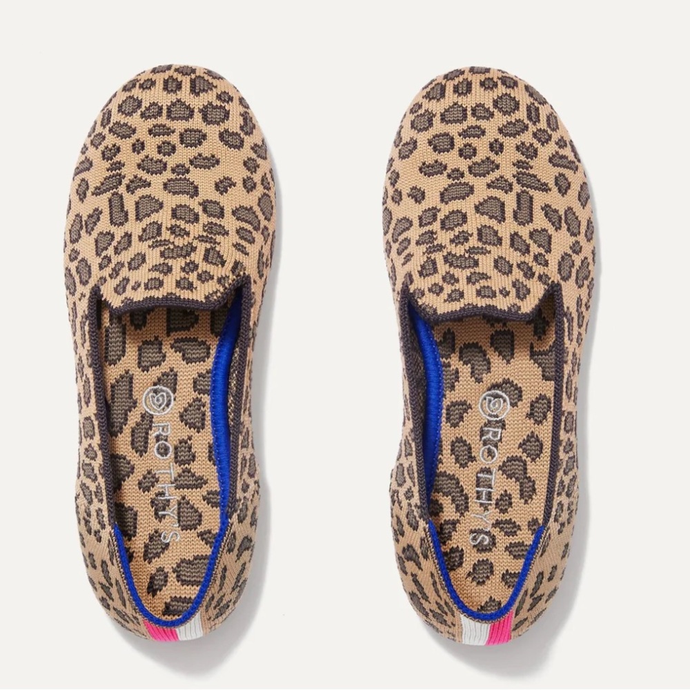 Kid’s Loafers in leopard print size 1